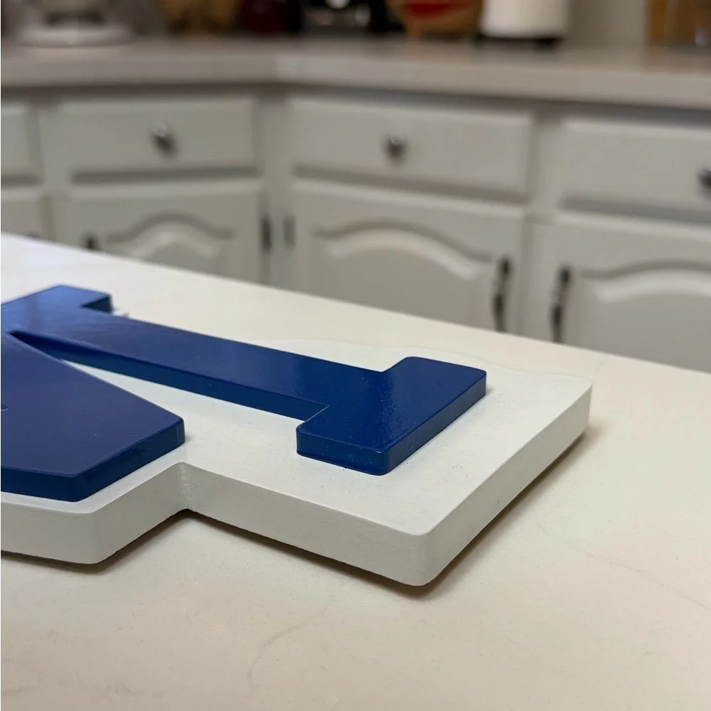 CUSTOM MADE 3D LAYER LOS ANGELES DODGERS WOOD SIGN